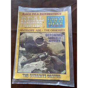 VINTAGE - REAL FRONTIER - April 1971 Magazine. VOL 2 NO 2 Pioneer Days.